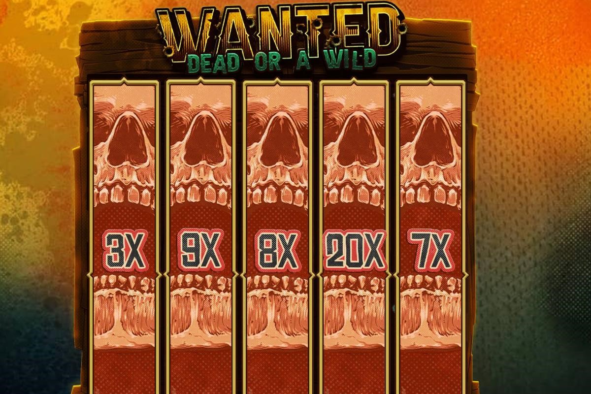 Wanted Dead Or A Wild Slot Five-Reel Multipliers