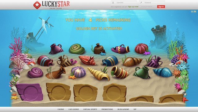 The pick-me round where you select random bonuses