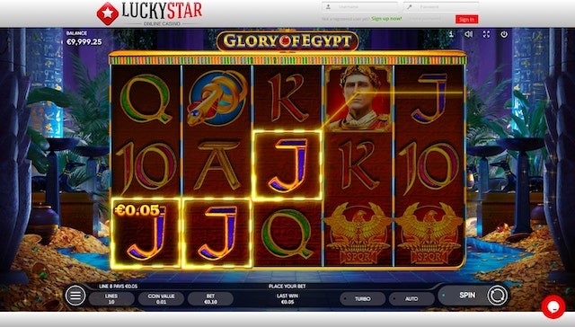 Glory of Egypt Slot by Endorphina